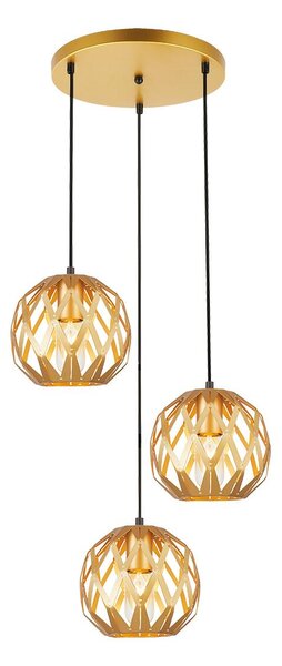 Italux Modern Függeszték Hilo Arany ITXPND-22341-3SA-GD