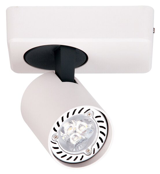 Italux modern spot lámpa elvira fehér fekete itxspl-3142a-1-wh