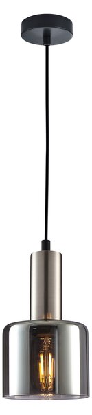 Italux modern függeszték santia füstös ezüst itxpnd-65342-1-sc+sg