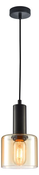 Italux modern függeszték santia borostyán fekete itxpnd-65342-1-bkamb