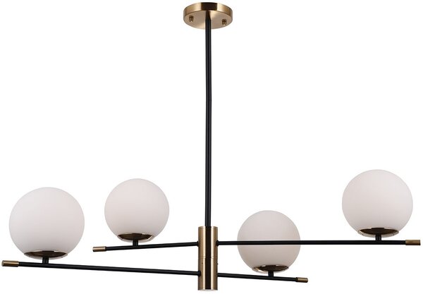 Italux modern függeszték stelia antik bronz fehér matt fekete itxpnd-43660-4