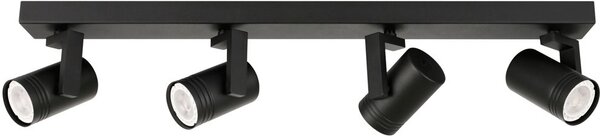 Italux Modern Spot lámpa Spiela Fekete ITXSPL-31993-4B-BK
