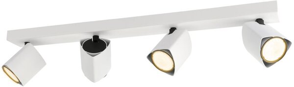 Italux modern spot lámpa merusa fehér fekete itxspl-31970-4b-wh