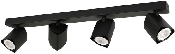 Italux Modern Spot lámpa Merusa Fekete ITXSPL-31970-4B-BK