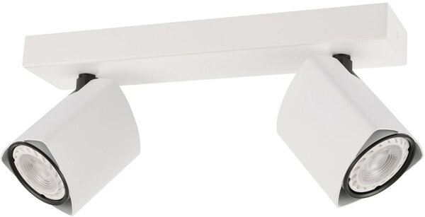 Italux modern spot lámpa merusa fehér fekete itxspl-31970-2b-wh