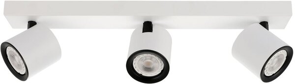 Italux modern spot lámpa karlota fehér fekete itxspl-31959-3b-wh