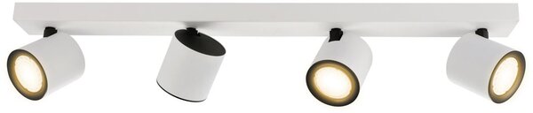 Italux modern spot lámpa karlota fehér fekete itxspl-31959-4b-wh
