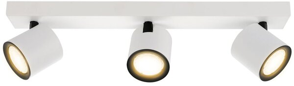 Italux modern spot lámpa karlota fehér fekete itxspl-31959-3b-wh