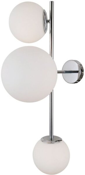 Italux modern fali lámpa vailante fehér króm itxwl-31221-3b-ch