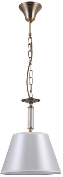 Italux glamour modern függeszték solana antik bronz fehér itxpnd-28366-1