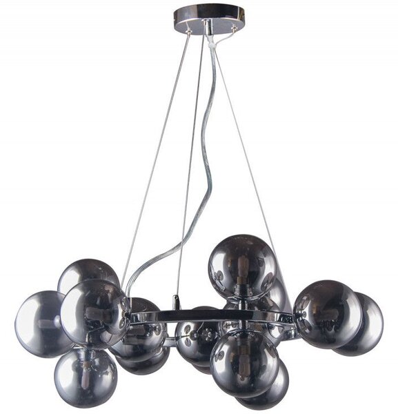 Italux glamour modern függeszték marbelio króm füstös itxpnd-6161-15 ch+sm