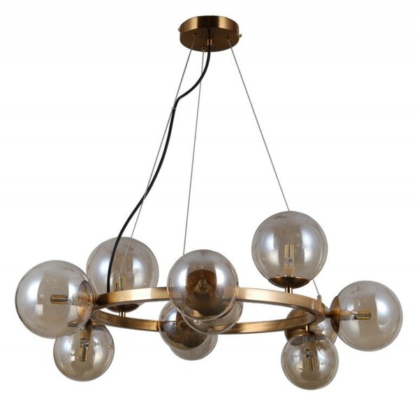 Italux glamour modern függeszték montora füstös mézédes itxpnd-30223-11a
