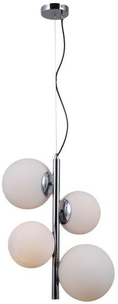 Italux modern függeszték riga fehér króm itxpnd-44213-4b-ch