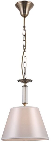 Italux glamour modern függeszték solana antik bronz fehér itxpnd-28366-1