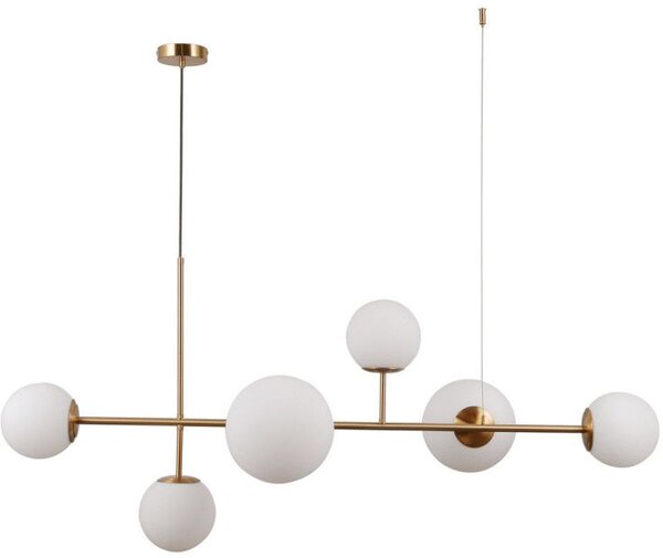 Italux modern függeszték vailante fehér mézédes itxpnd-31221-6-hbr