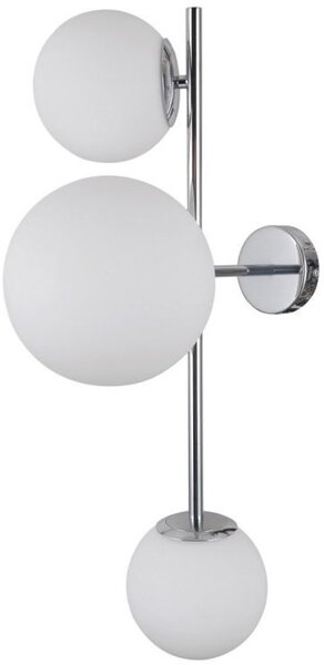 Italux modern fali lámpa vailante fehér króm itxwl-31221-3b-ch