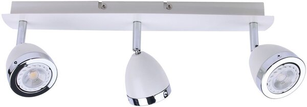 Italux modern spot lámpa calasa matt fehér króm itxspl-9372-3a wh