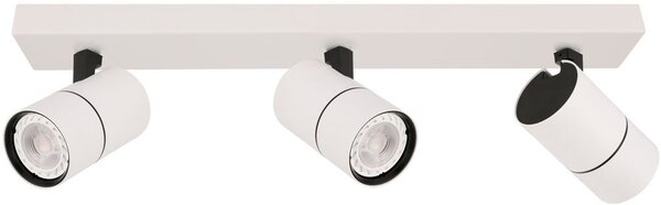 Italux modern spot lámpa laconi fehér fekete itxspl-2813-3b-wh