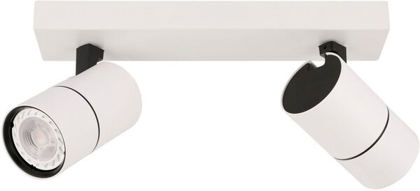 Italux modern spot lámpa laconi fehér fekete itxspl-2813-2b-wh