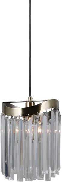 Italux glamour kristály függeszték sabriga antik bronz itxpnd-44544-1
