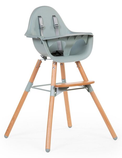 Childhome Evolu 2 Etetőszék - Állítható Magasság (50-75 Cm/*90 Cm) - Fa/Menta