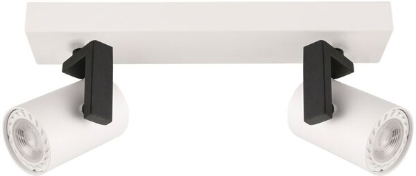 Italux modern spot lámpa mola fehér fekete itxspl-2846-2 wh