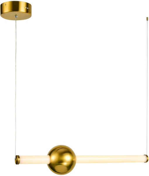 Italux glamour modern függeszték halling fehér réz itxpnd-16357-cb-1