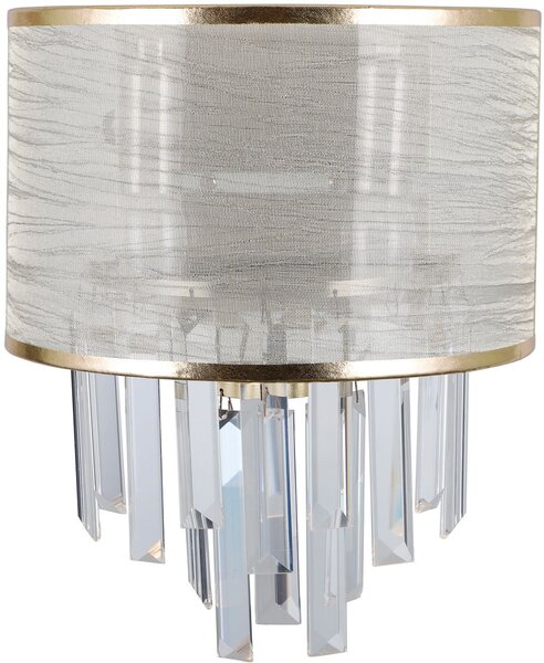 Italux glamour modern fali lámpa torreia antik sárgaréz itxwl-45660-2