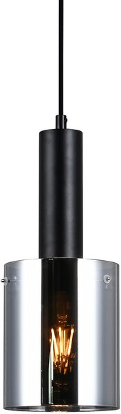 Italux glamour modern függeszték sardo fekete füstös itxpnd-5581-1-bk+sg