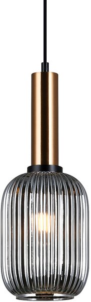 Italux glamour modern függeszték antiola füstös sárgaréz itxpnd55881mbrosg