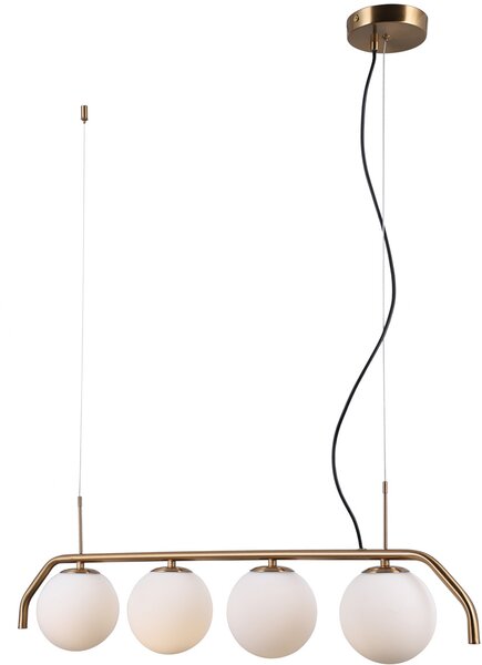 Italux modern függeszték carimi fehér sárgaréz itxpnd-3300-4-hbr