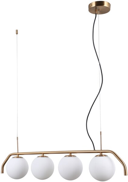 Italux modern függeszték carimi fehér sárgaréz itxpnd-3300-4-hbr