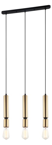 Italux modern függeszték torla fekete sárgaréz itxpen-5041-3-bkbr