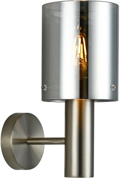Italux glamour modern fali lámpa sardo füstös nikkel itxwl-5581-1a-sc+sg