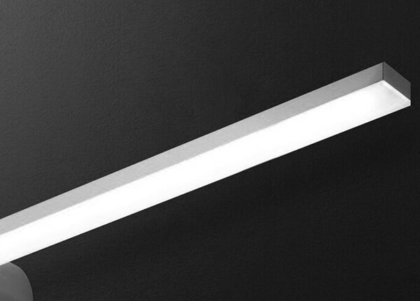 Toolight Szerszámlámpa, LED fali lámpa 60cm APP846-1W, króm, OSW-06668