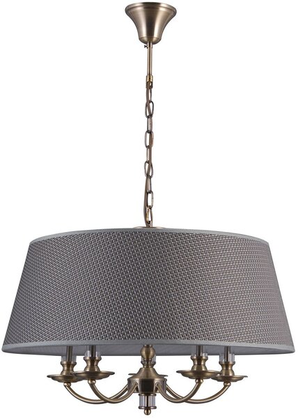 Italux Klasszikus Csillár Zanobi Antik bronz ITXPND-43272-5A
