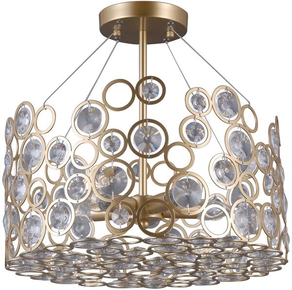 Italux glamour modern függeszték nardo pezsgő itxpnpl-33064-5-ch.g