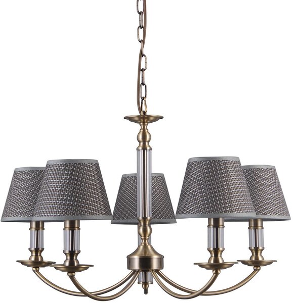 Italux Klasszikus Csillár Zanobi Antik bronz ITXPND-43272-5
