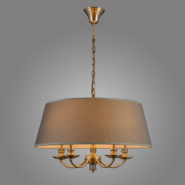 Italux Klasszikus Csillár Zanobi Antik bronz ITXPND-43272-5A