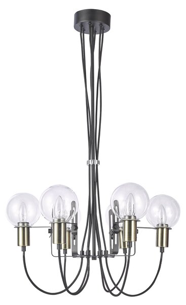 Italux modern függeszték gianni barna fekete itxmd16096-6b