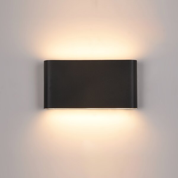 Italux Modern Kültéri LED lámpa Romano Fekete ITXPL-266B IP54