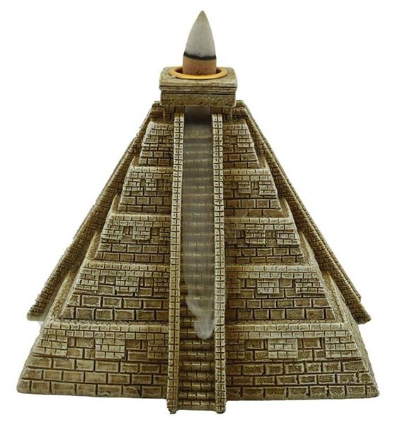 Folyékony füst backflow füstölőtartó – Azték piramis