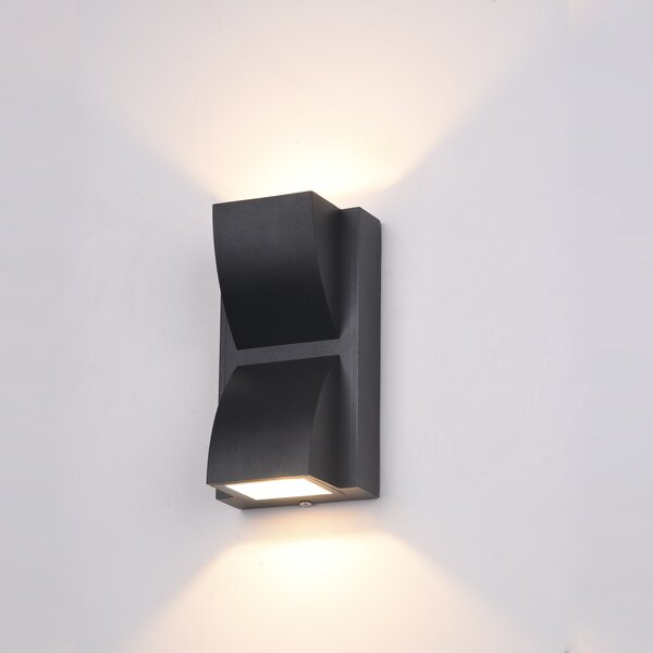 Italux Modern Kültéri LED lámpa Edgar Fekete ITXPL-437B IP54