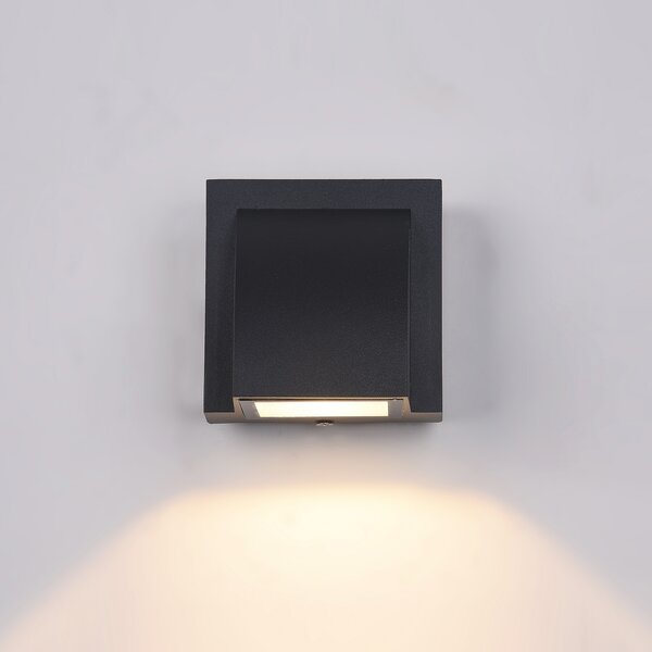 Italux Modern Kültéri LED lámpa Edgar Fekete ITXPL-436B IP54