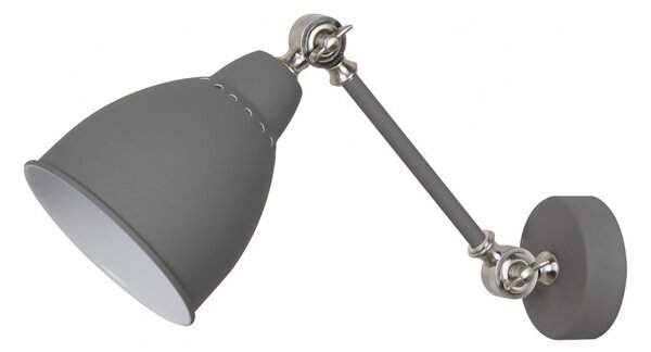 Italux modern skandináv fali lámpa sonny szürke itxmb-hn5010-1-gr