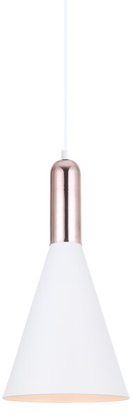Italux modern skandináv függeszték khaleo fehér réz itxmdm-3030/1 w+cop