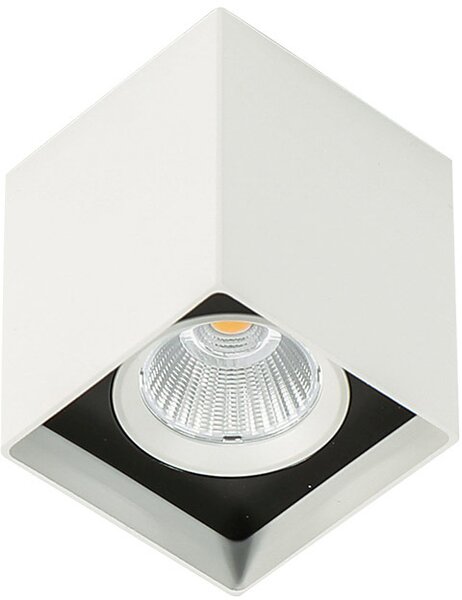 Italux modern spot lámpa alden fehér fekete itxslc78002/12w wh