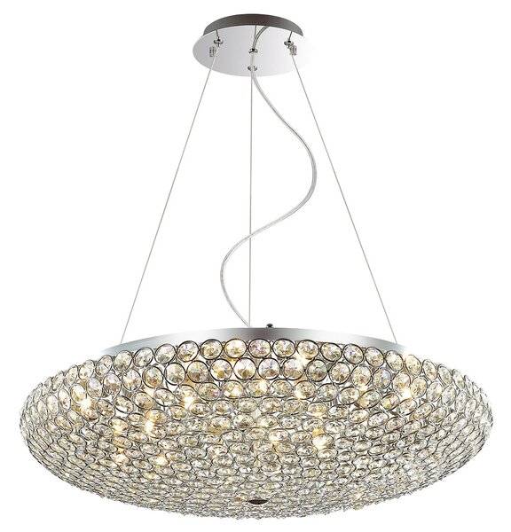 Italux glamour kristály függeszték santo króm itxma04995ca-012