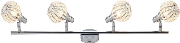 Italux glamour modern spot lámpa lopez króm itxhp-710ag-04-08s