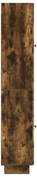 VidaXL Szekrény szett 2 pcs Füstös Tölgy 34,5 x 33 x 90 cm Szerelt Fa